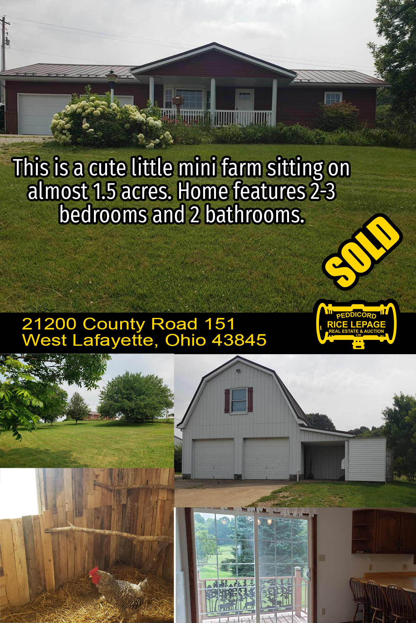 21200 County Road 151, West Lafayette, OH 43845  Ad Listing: 4475210